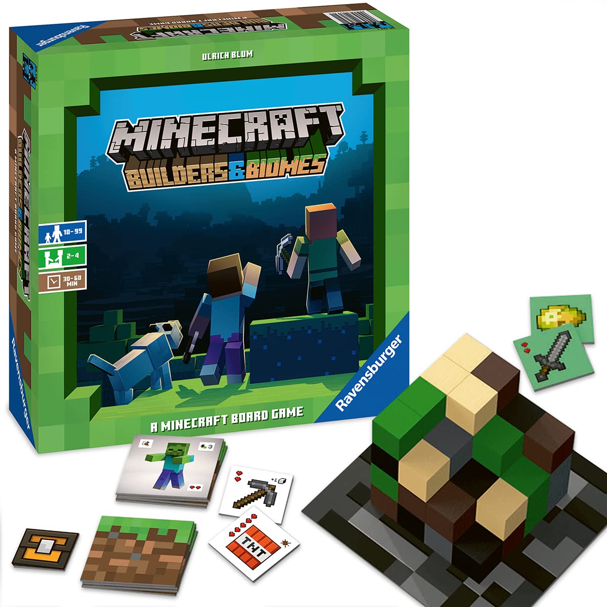 Minecraft Builder & Biomes, Brettspiel