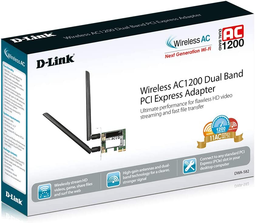 DWA-582, WLAN-Adapter