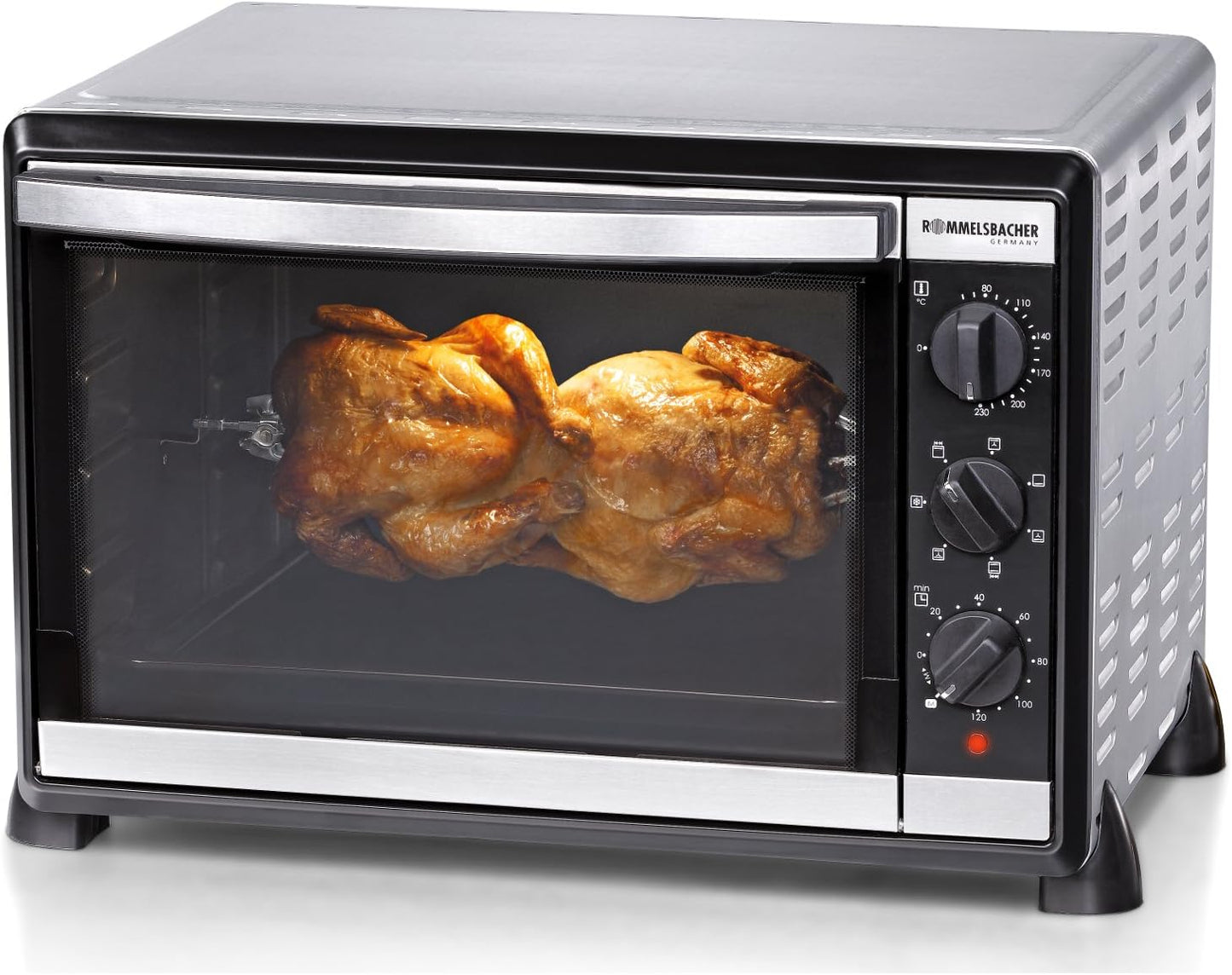 Back & Grill Ofen BG 1805/E, Edelstahl, 42 Liter