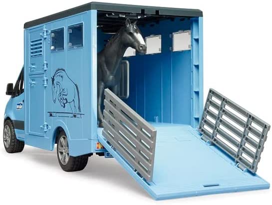 MB Sprinter Tiertransporter mit Pferd, Modellfahrzeug