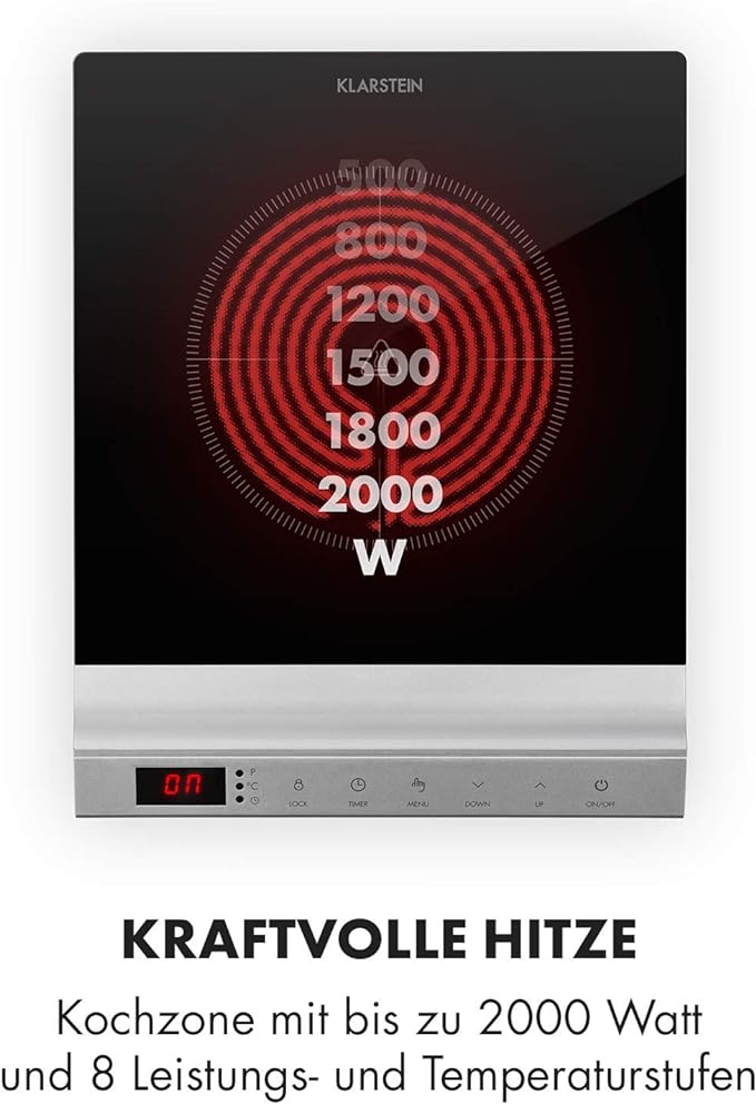 MisterCook Kochplatte, 2000 Watt