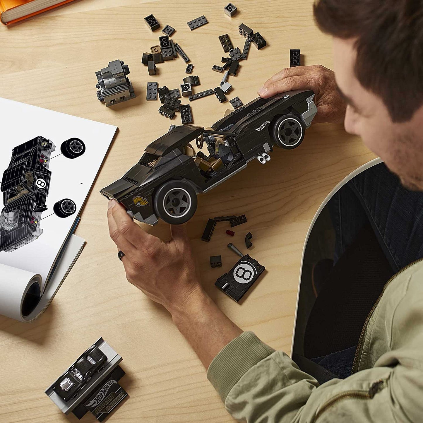 Hot Wheels Collector Rodger Dodger, Konstruktionsspielzeug