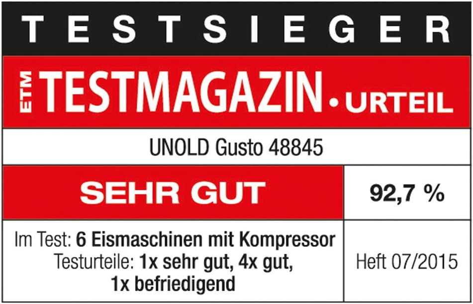 Eismaschine Gusto 48845, Single