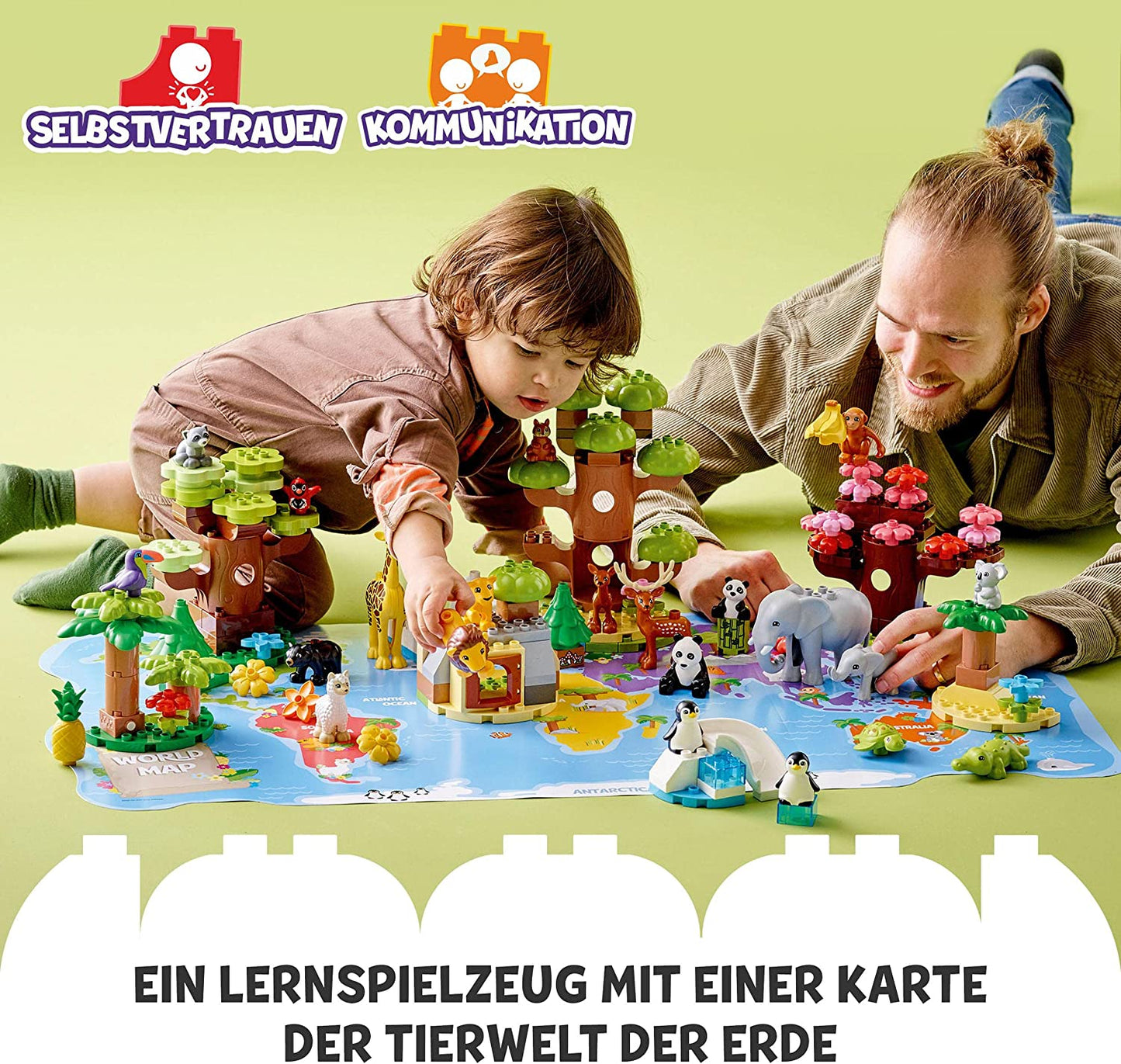 10975 DUPLO Wilde Tiere der Welt, Konstruktionsspielzeug