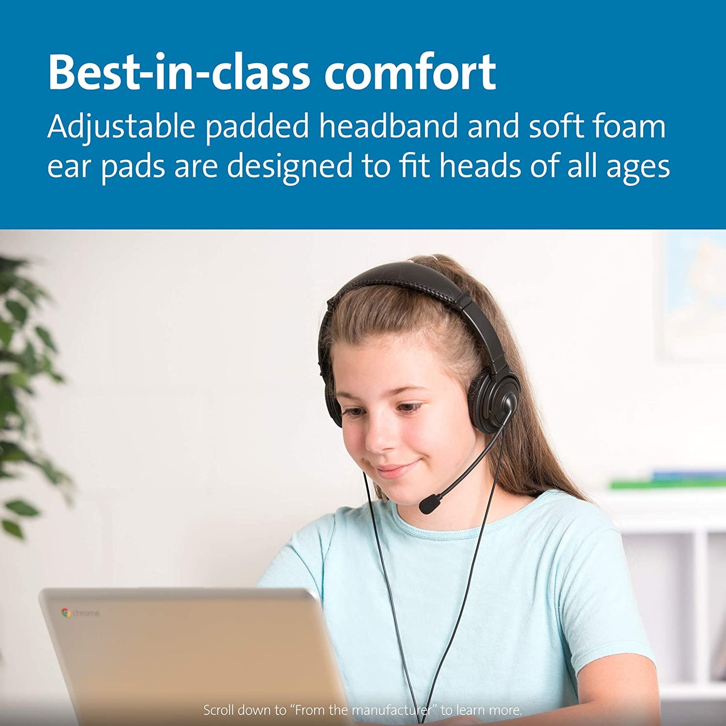USB HiFi-Kopfhörer mit Mikrofon, Headset