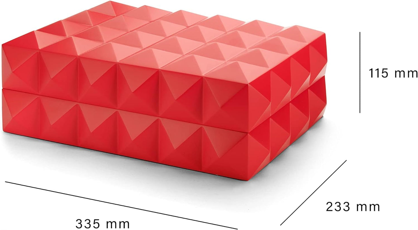Quasar Zigarren Humidor, Rot