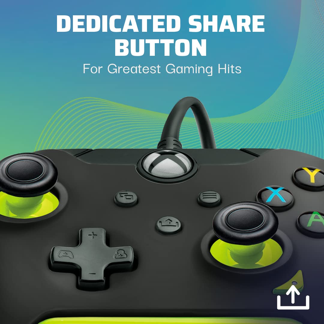 Wired Controller - Electric Black, Gamepad