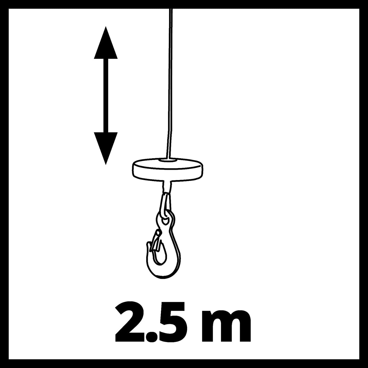 Kettenflaschenzug TC-CH 1000, Seilwinde