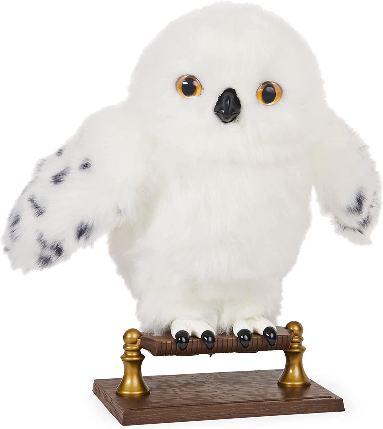 Wizarding World Harry Potter - Interaktive Plüsch-Eule Hedwig, Kuscheltier