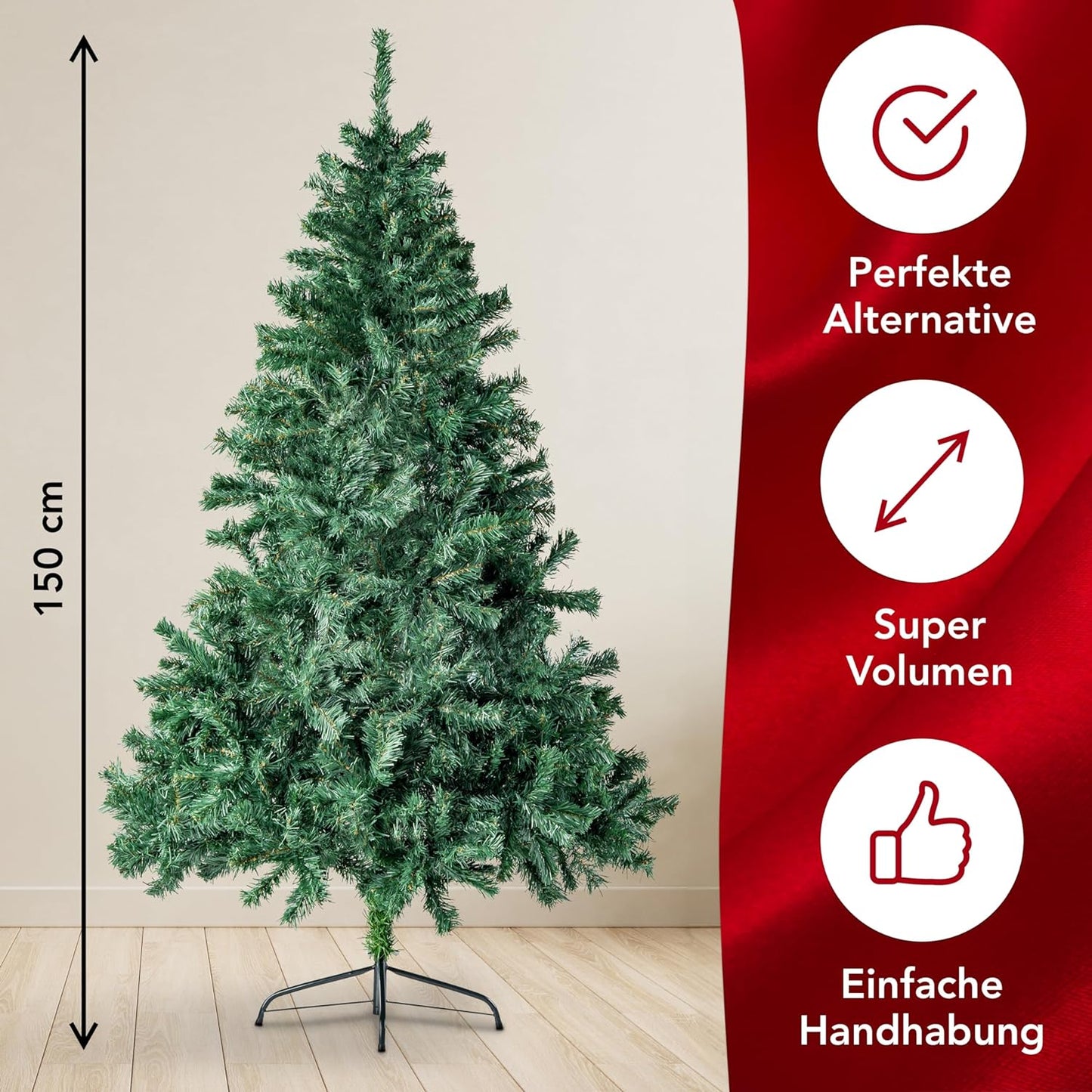 Künstlicher Weihnachtsbaum, 150|Grün
