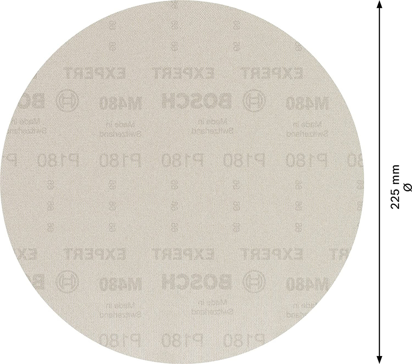 Expert M480 Netzstruktur-Schleifblatt Ø 225mm, K180
