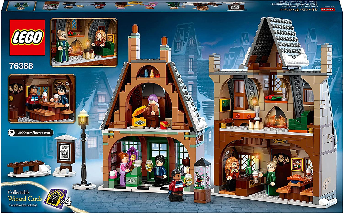 76388 Harry Potter Besuch in Hogsmaede, Konstruktionsspielzeug, Standard Verpackung Single