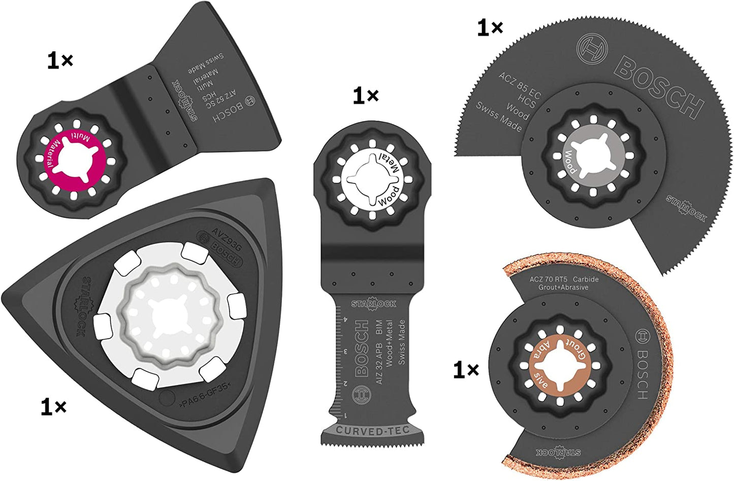 Starlock Best for Renovation 4+1, Sägeblatt-Satz