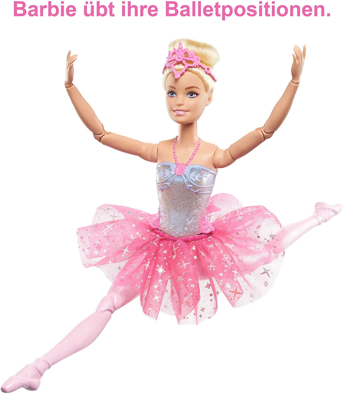 Barbie Dreamtopia Zauberlicht-Ballerina, Puppe