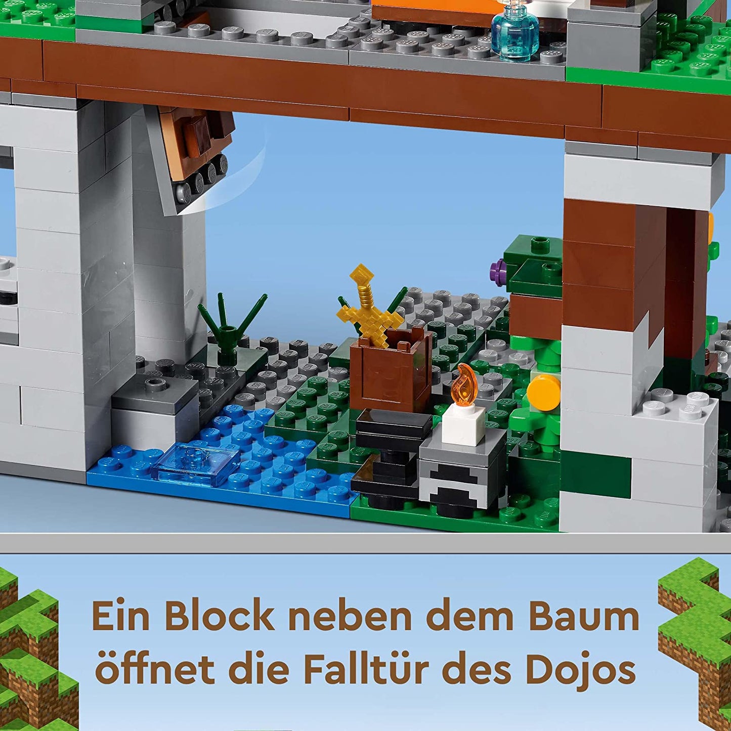 21183 Minecraft Das Trainingsgelände, Konstruktionsspielzeug