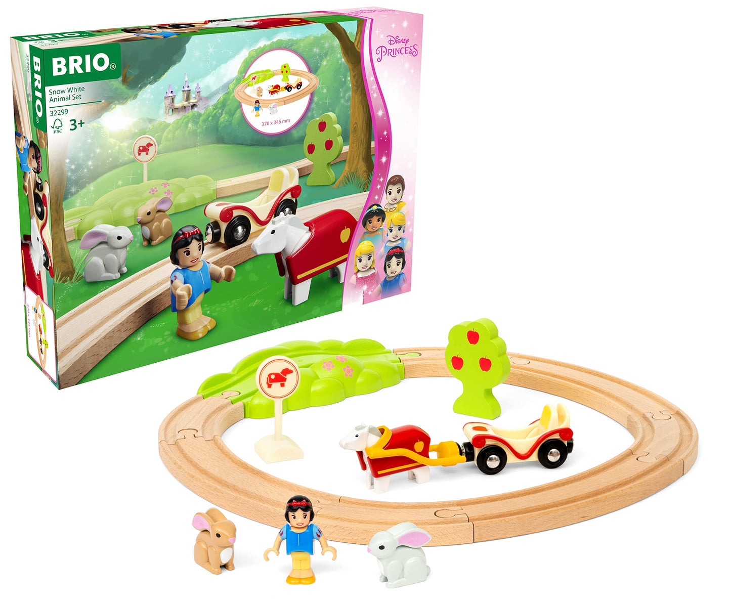 Disney Princess Schneewittchen Eisenbahnset