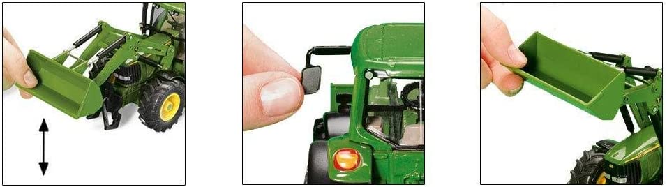 FARMER John Deere mit Frontlader, Modellfahrzeug