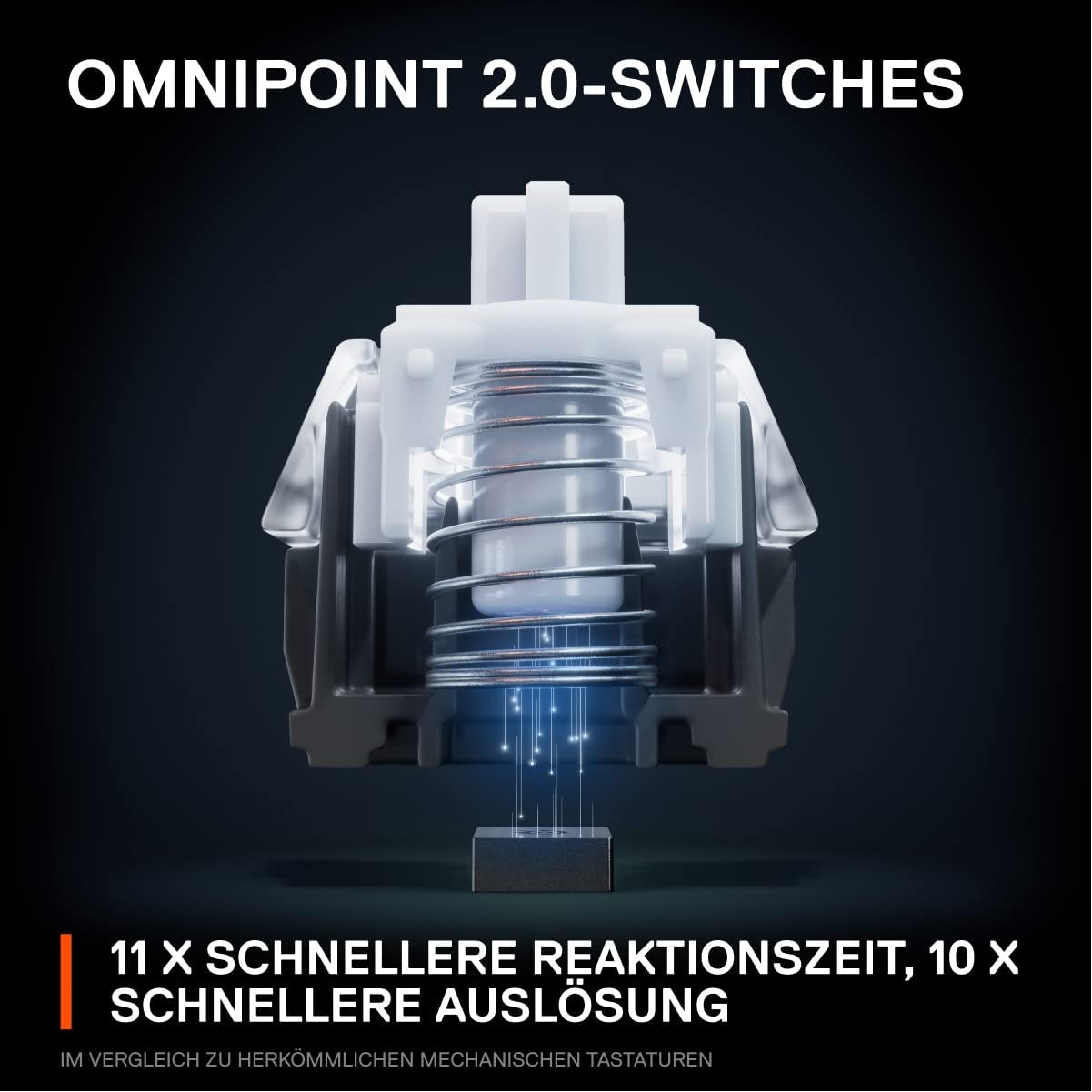 Apex Pro TKL Wireless, Gaming-Tastatur, Wireless TKL (2023) Deutsches QWERTZ