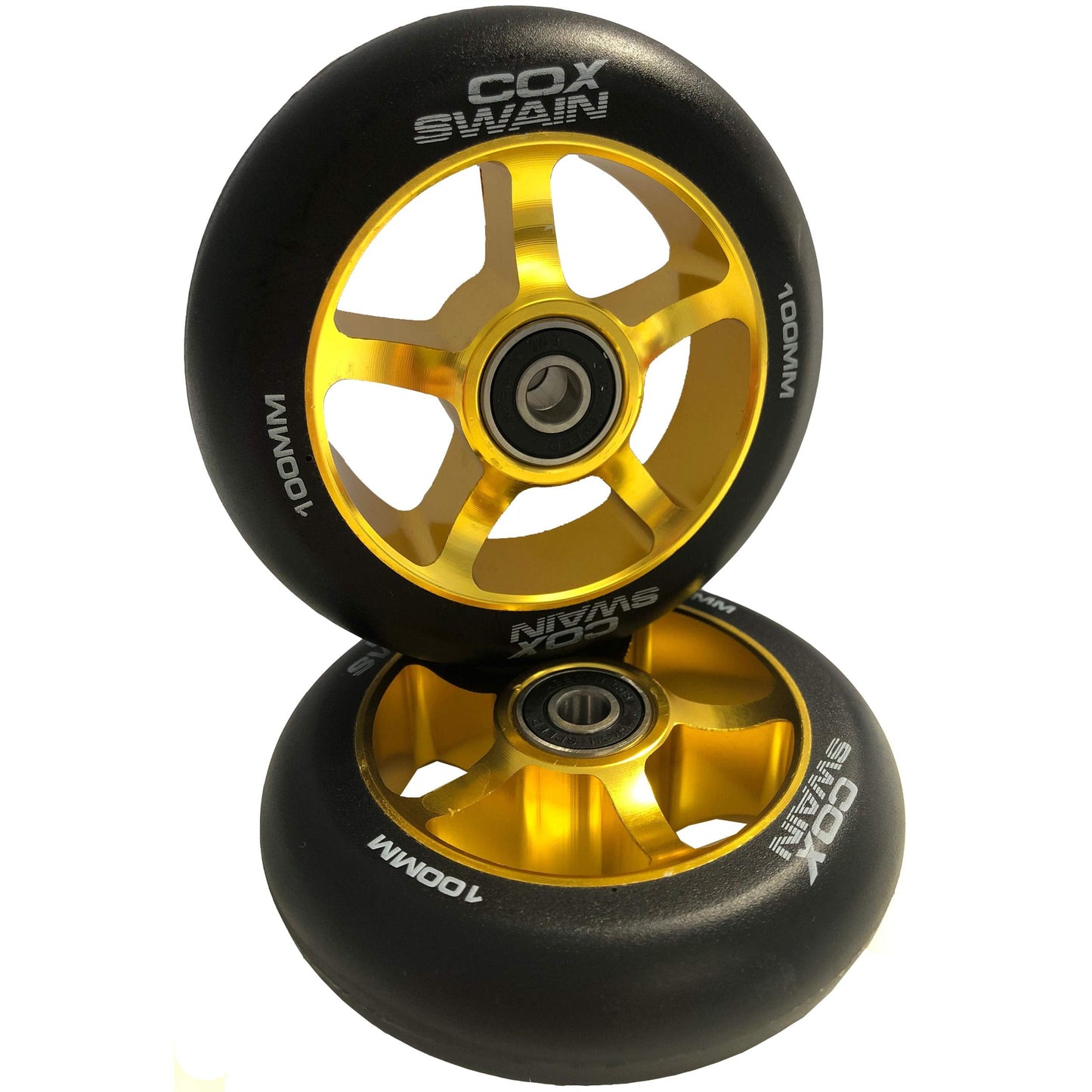 Stunt Rollen X-385, Black/Gold
