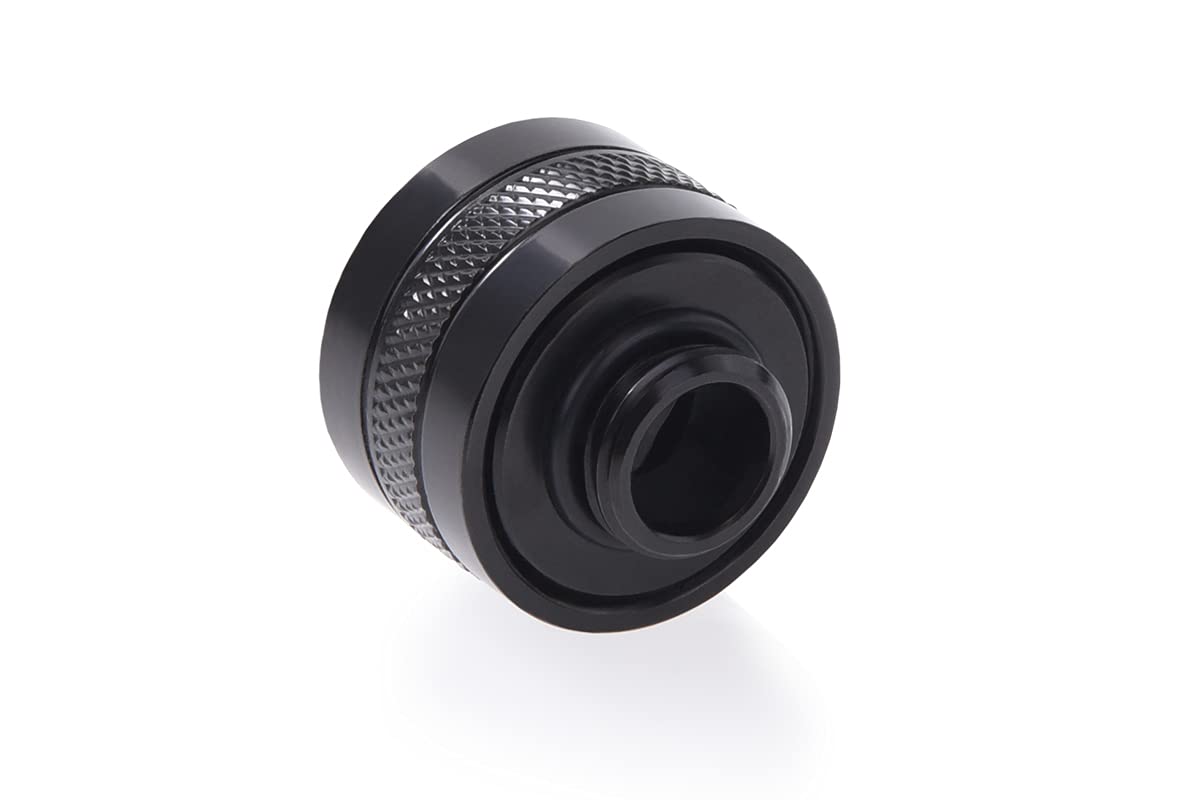 Eiszapfen PRO 16mm HardTube Fitting G1/4 - Deep Black Sixpack, Verbindung