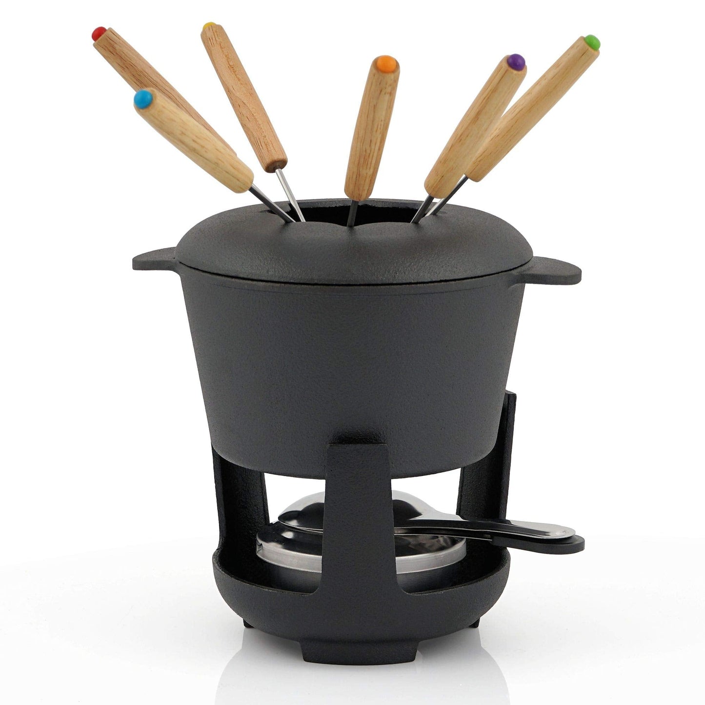Fondue, Schwarz / bereits eingebrannt