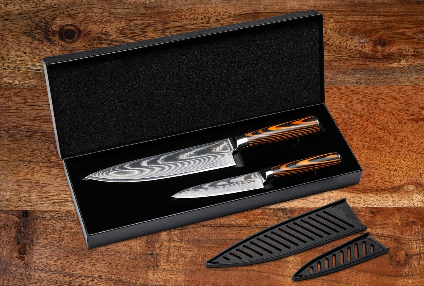 Damastmesser 2er Set