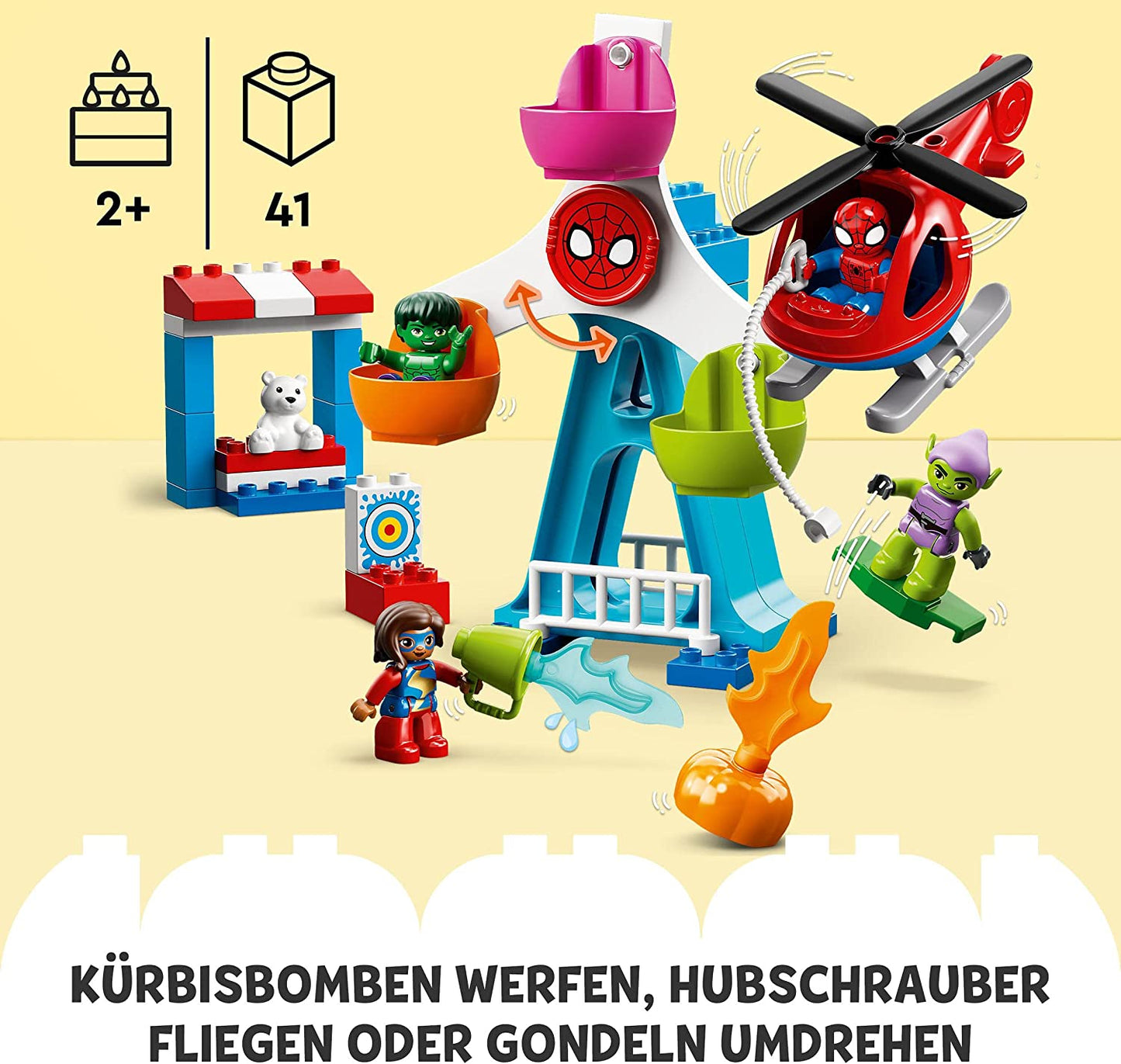 10963 DUPLO Marvel Spider-Man & Friends: Jahrmarktabenteuer, Konstruktionsspielzeug