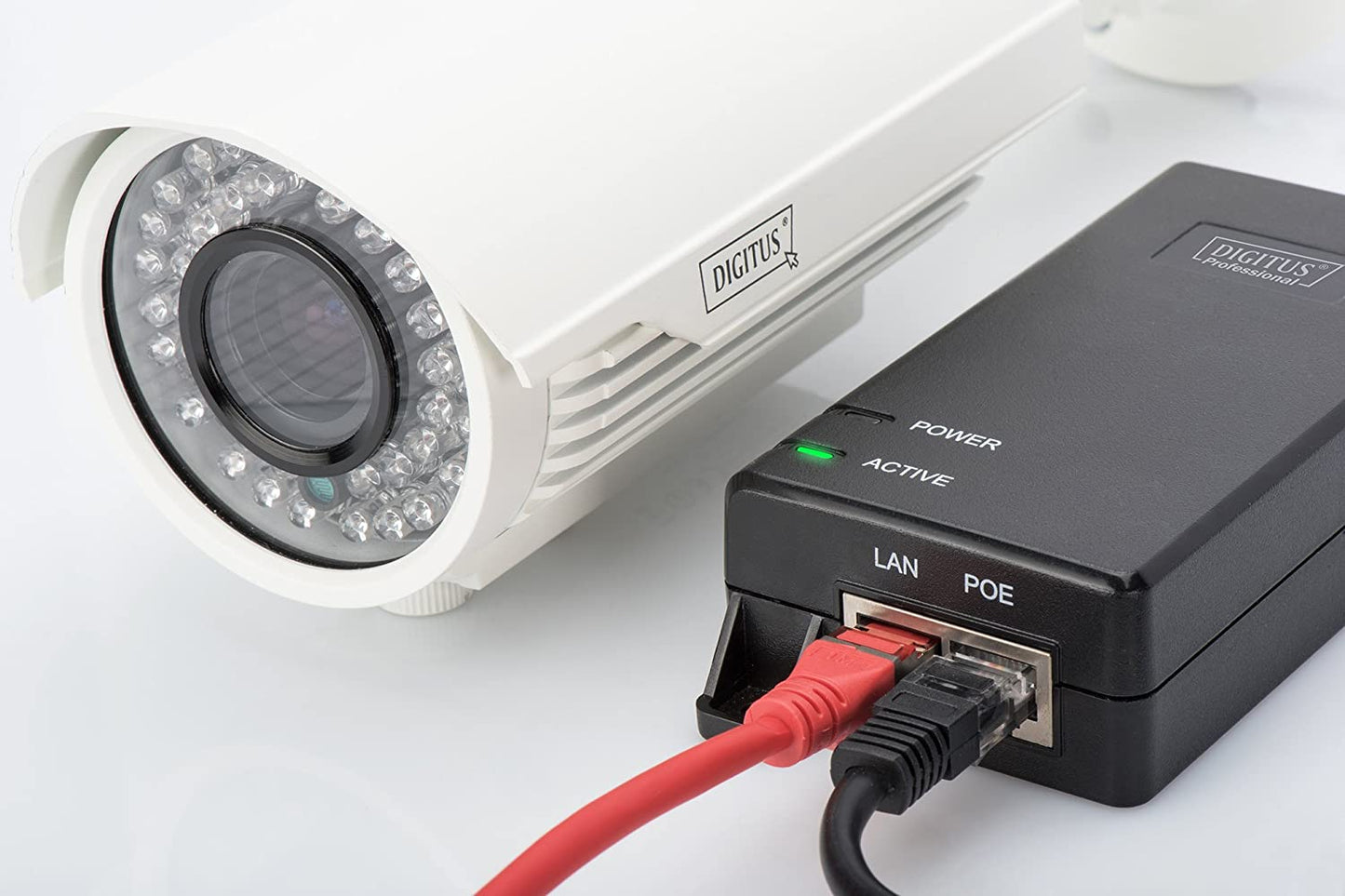 PoE+ Injector GE/30W, PoE-Injektor