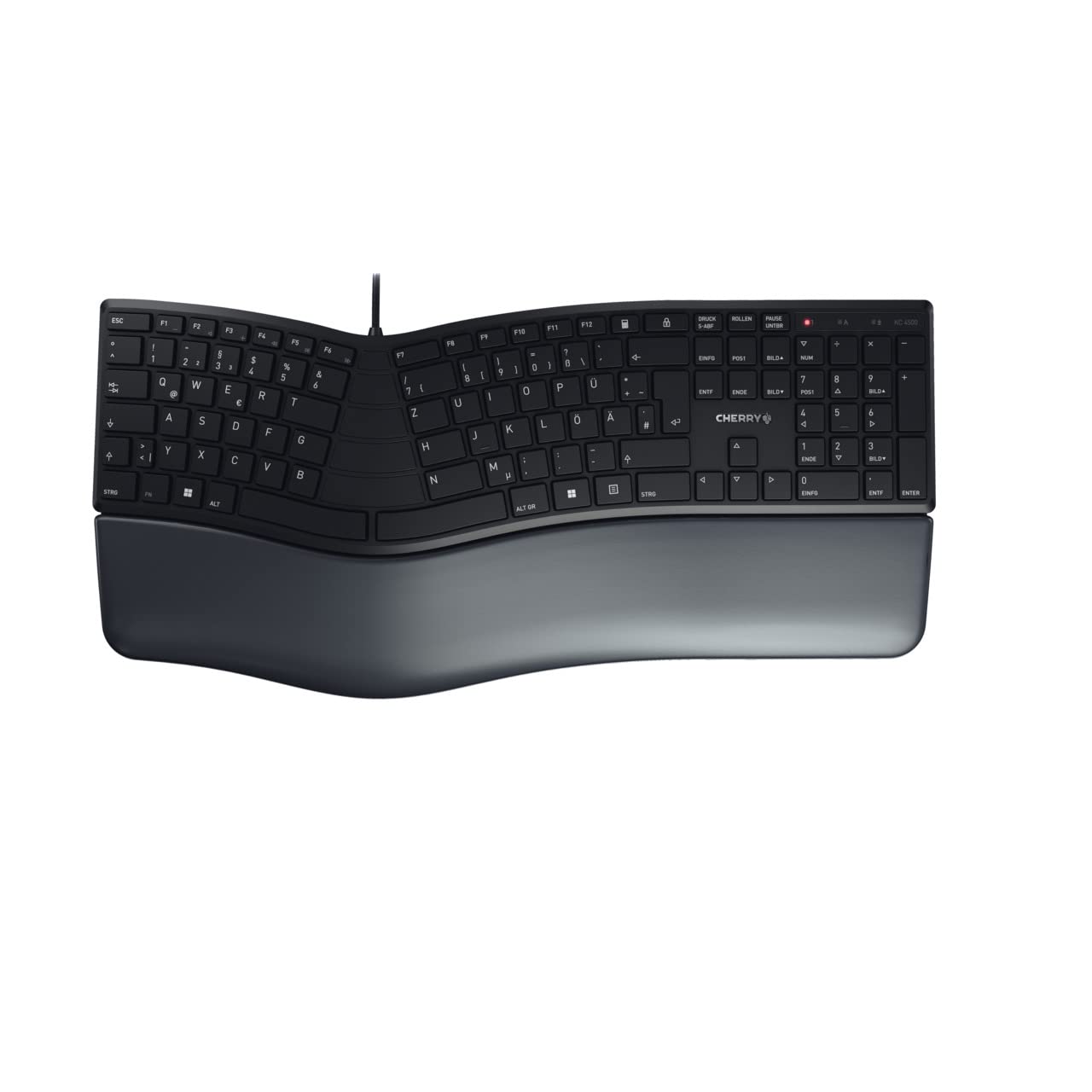 KC 4500 ERGO, Tastatur, Schwarz