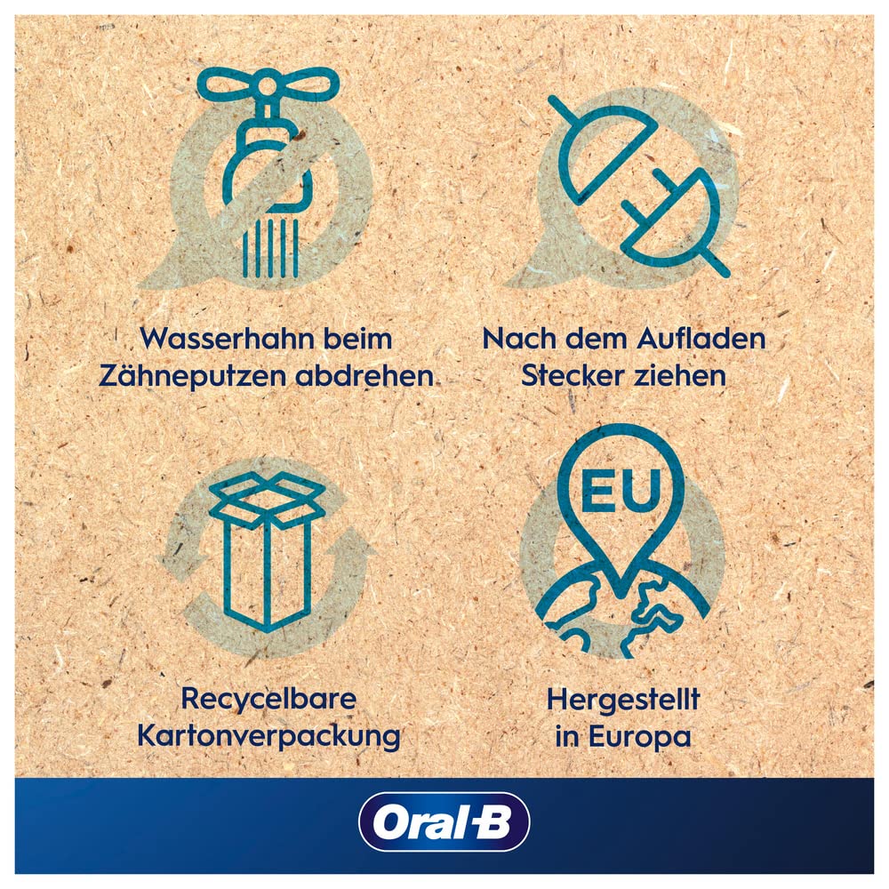 Oral-B Vitality Pro D103, Elektrische Zahnbürste, White Single