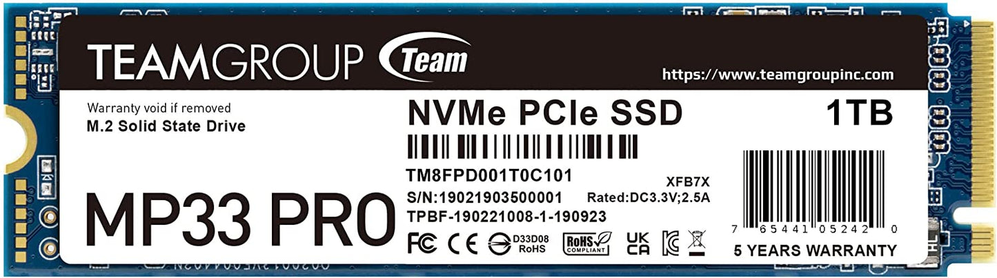 MP33 PRO 1 TB, SSD