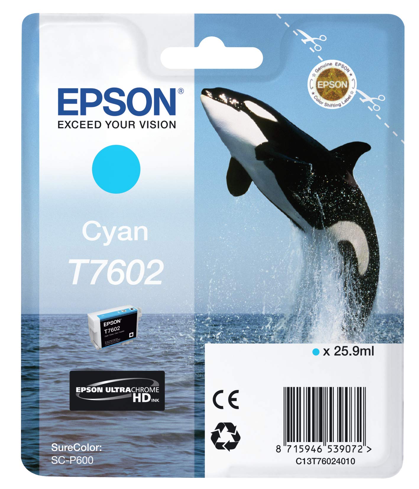 Tinte cyan C13T76024010