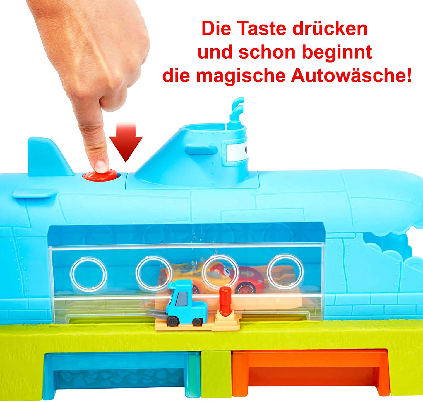 Disney Pixar Cars Saubaboot Autowaschanlage, Spielgebäude