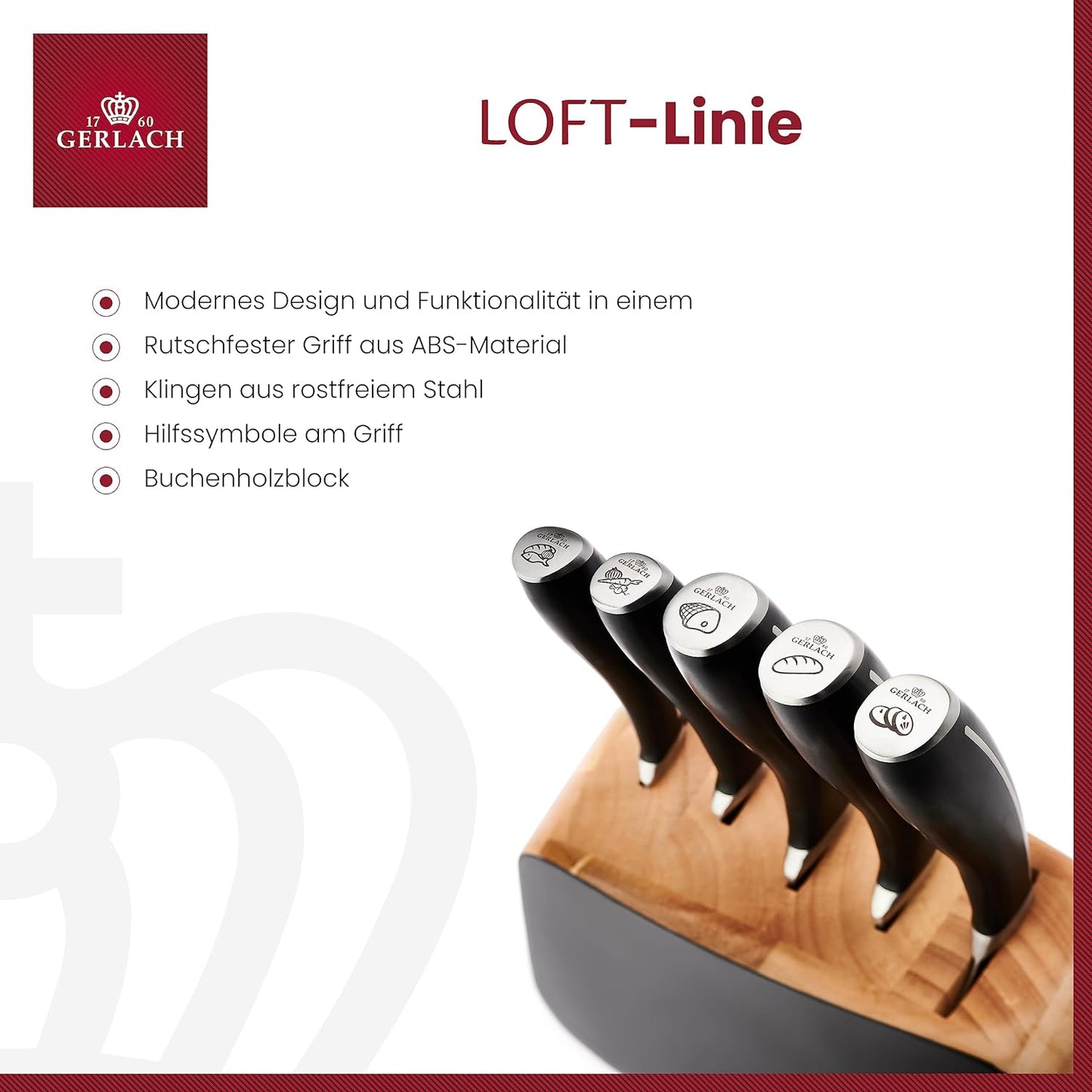 Messerblock Set Loft