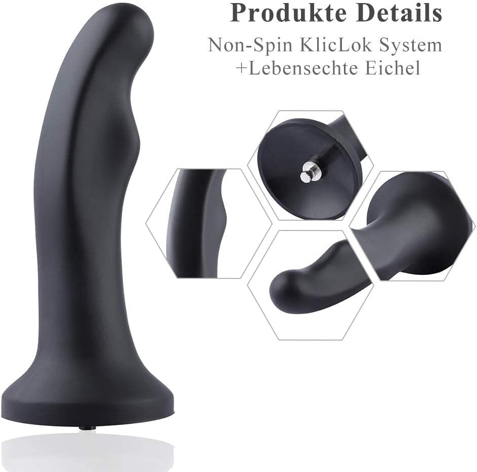 G-Punkt-Anal-Plug, 7,08"g-punkt Silikon Anal Plug