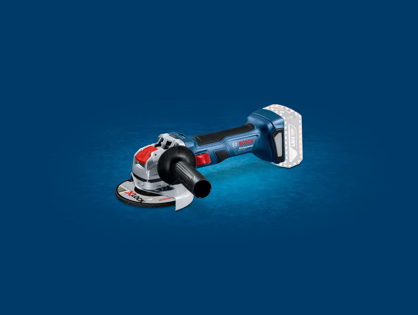 X-LOCK Akku-Winkelschleifer GWX 18V-7 Professional solo, 18Volt