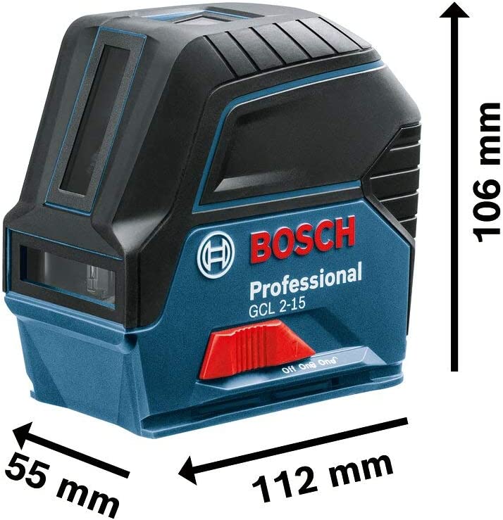 Kombilaser GCL 2-15 Professional, Kreuzlinienlaser