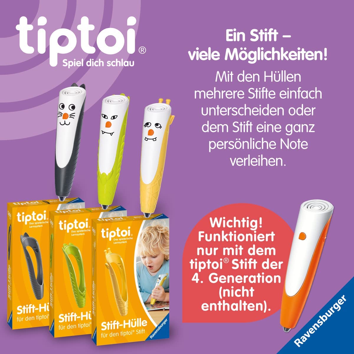 tiptoi Der Stift, Eingabestift