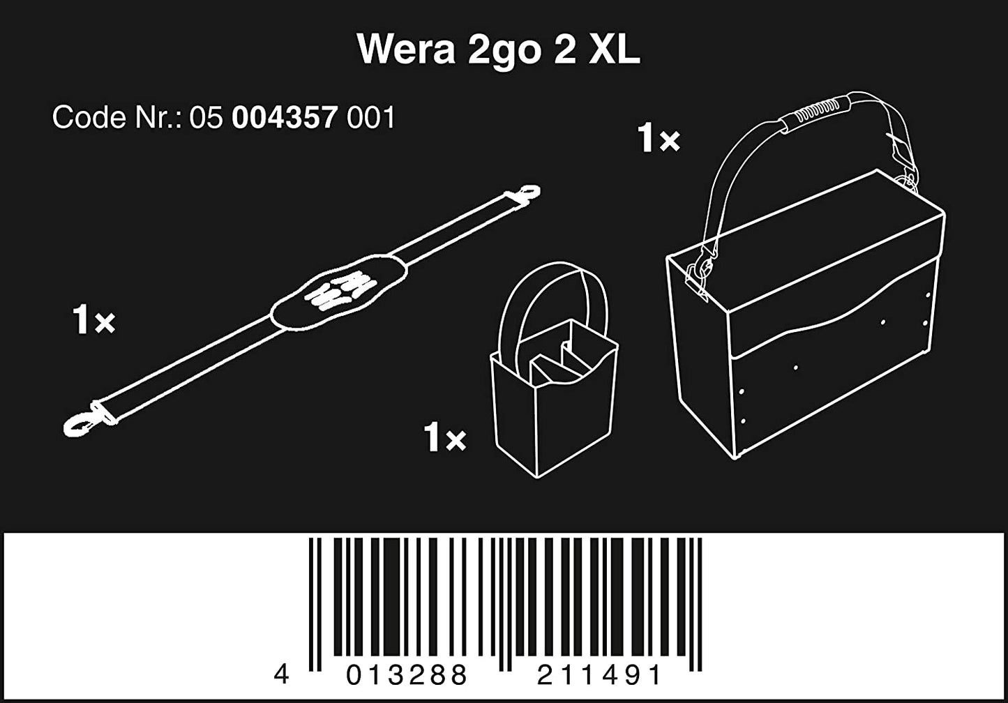 2go 2 XL, Werkzeugbox