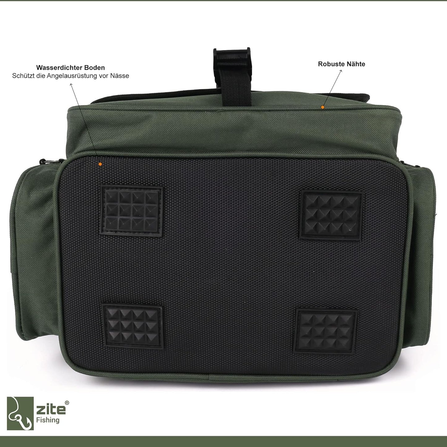 Fishing Angeltasche mit 4 Tackle-Boxen