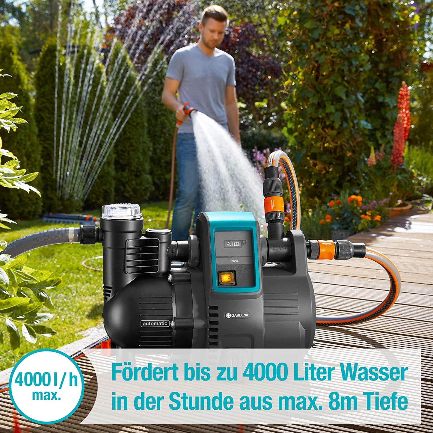Hauswasserautomat Comfort 4000/5, Pumpe
