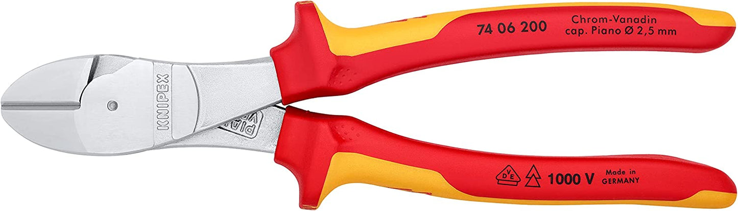 Kraft-Seitenschneider 74 06 200 VDE, Schneid-Zange