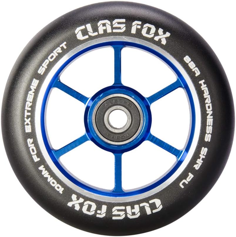 Pro Stunt Scooter Rollen, schwarz-blau