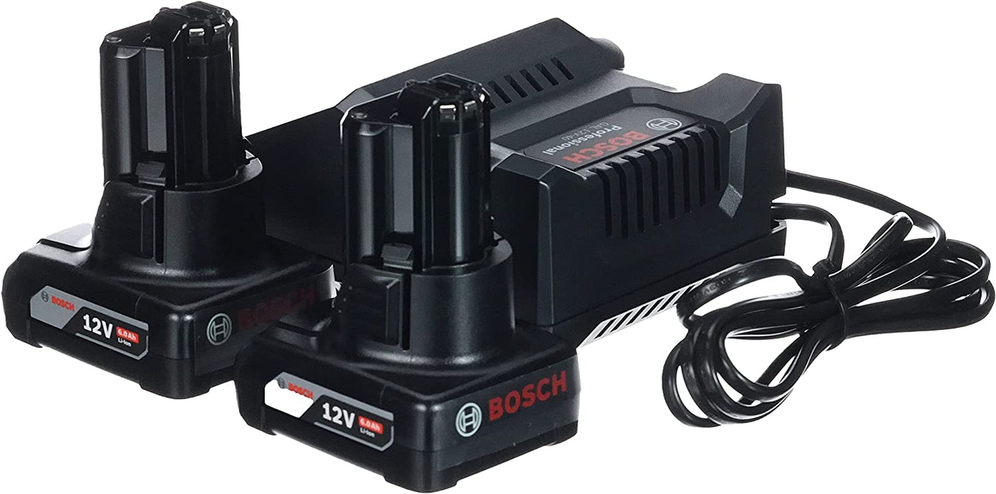 Starter-Set 2x GBA 12V 6.0Ah + GAL 12V-40