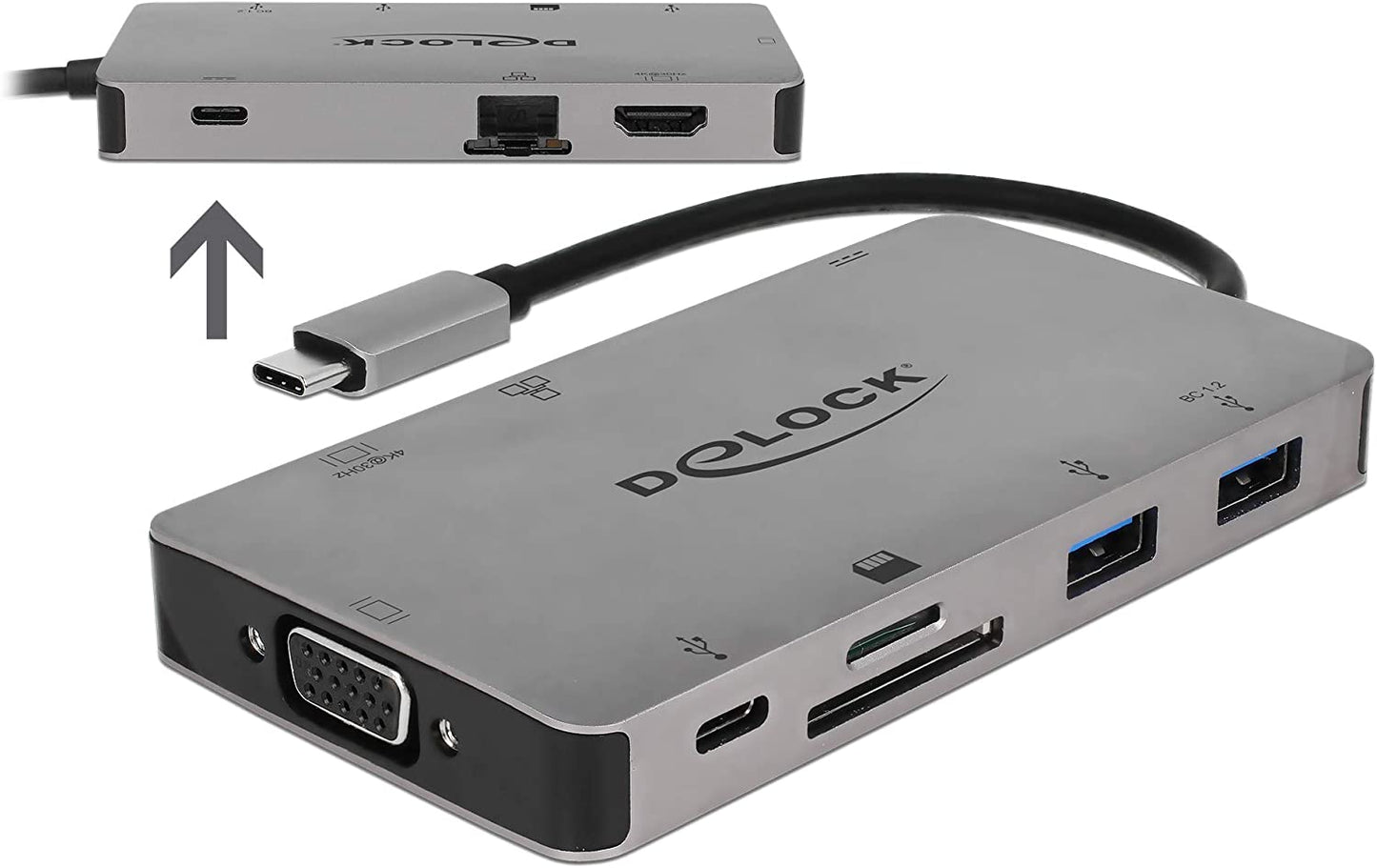 USB-C Dockingsstation 4K, Dockingstation