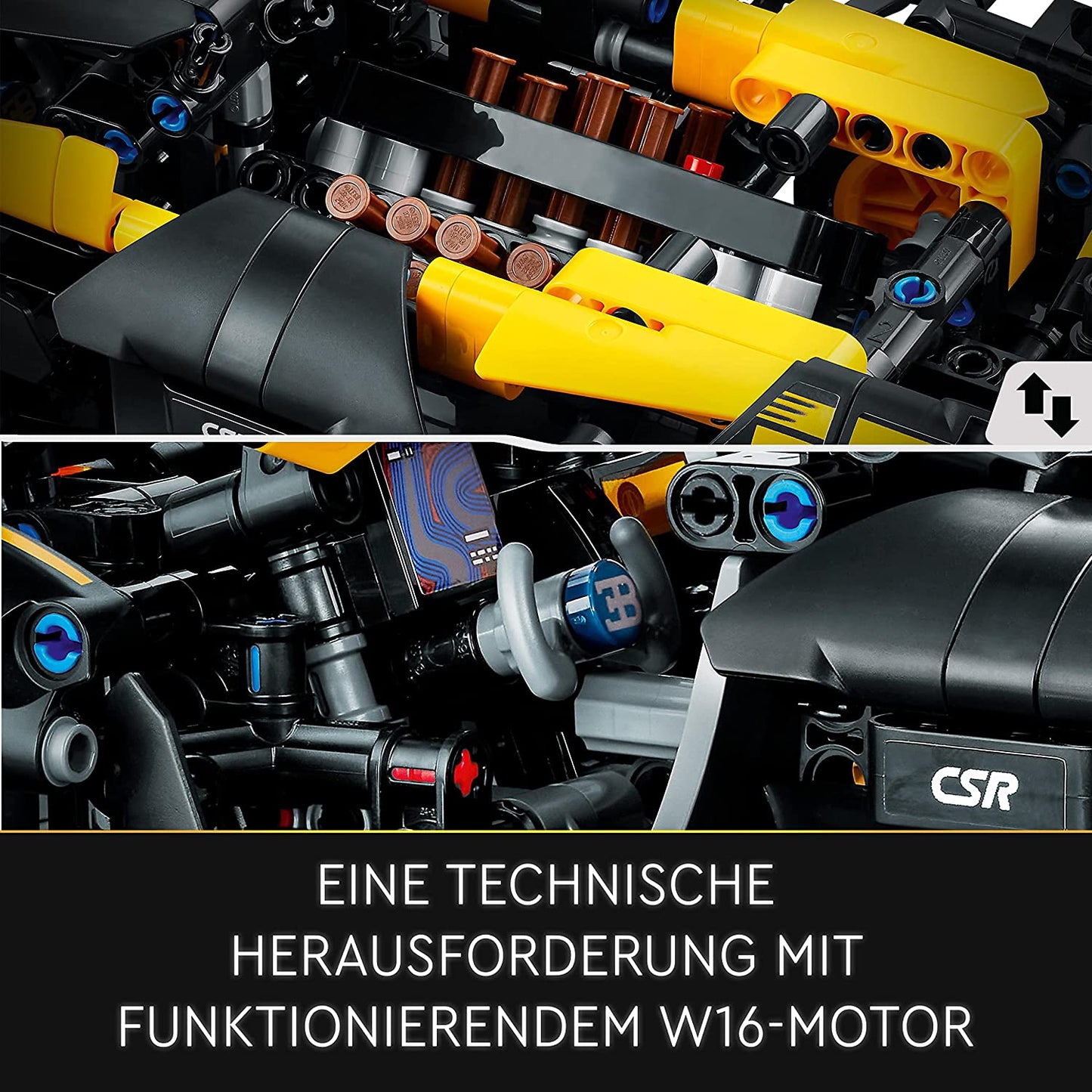 42151 Technic Bugatti-Bolide, Konstruktionsspielzeug