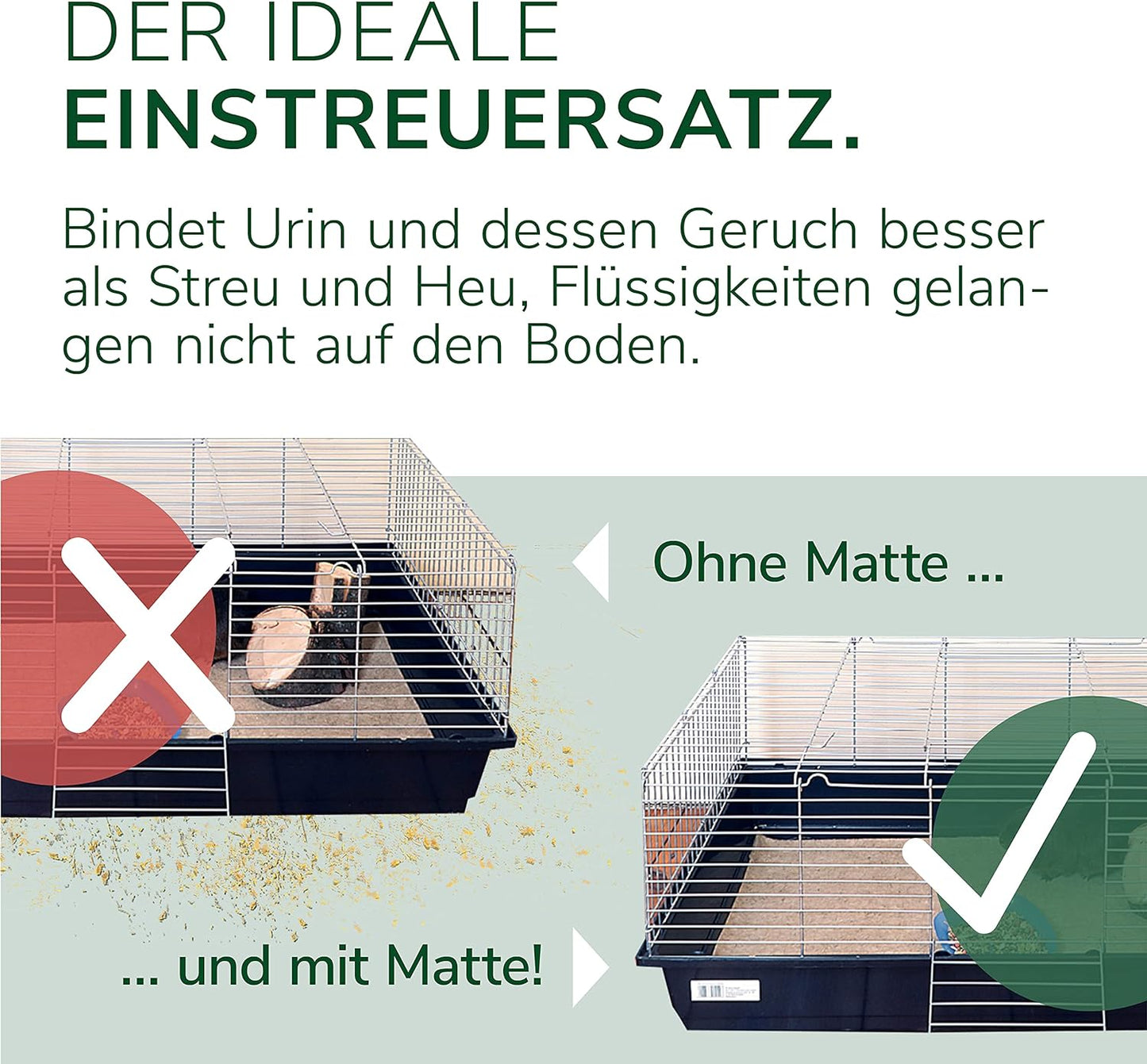 Nagermatten Set, 3 Stück