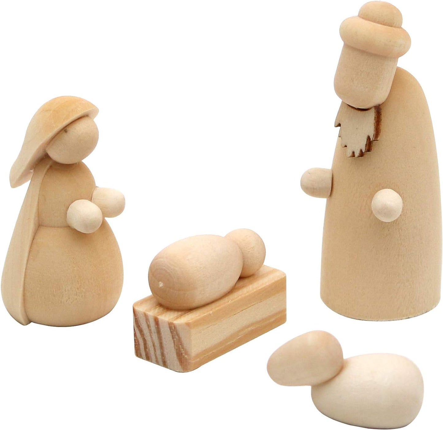 Krippenfiguren VSGWK88, 4er Set, 5,5 cm