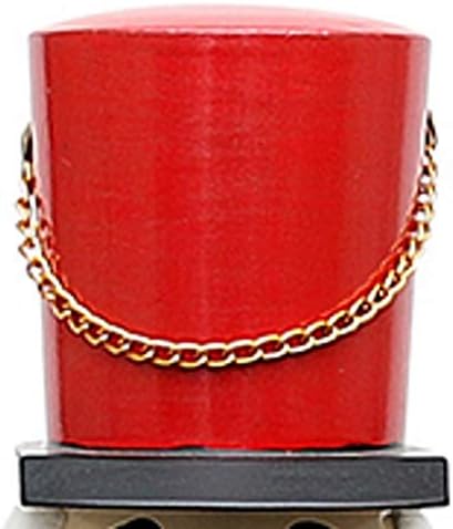 Nussknacker Soldat 521169R, Rot Metallic