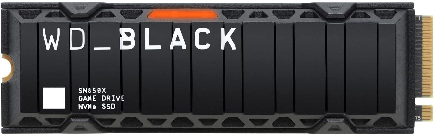 Black SN850X NVMe SSD 1 TB, 1 TB Heatsink SN850X